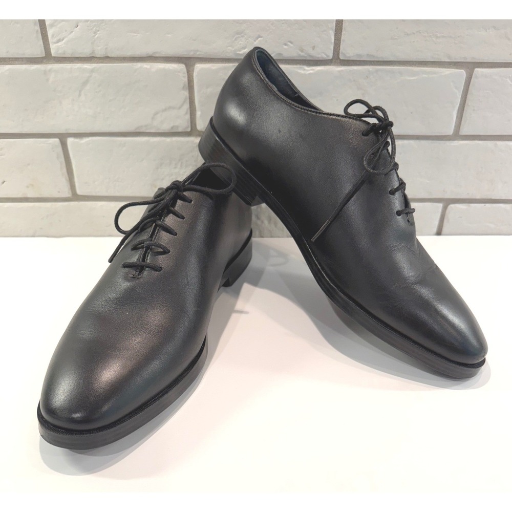 Cole Haan Oxford Shoes Mens 10.5 Black Leather Grand.OS C27111 Formal Business